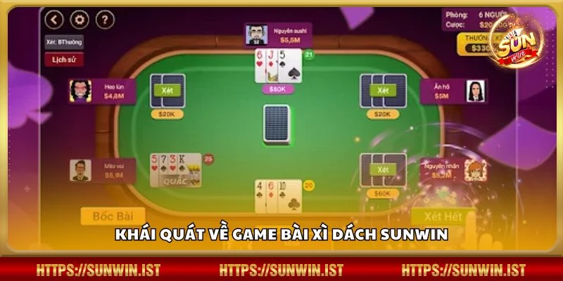 Khái quát về game bài Xì Dách Sunwin