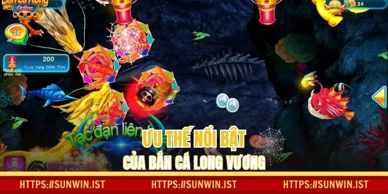 Ưu thế nổi bật của bắn cá Long Vương